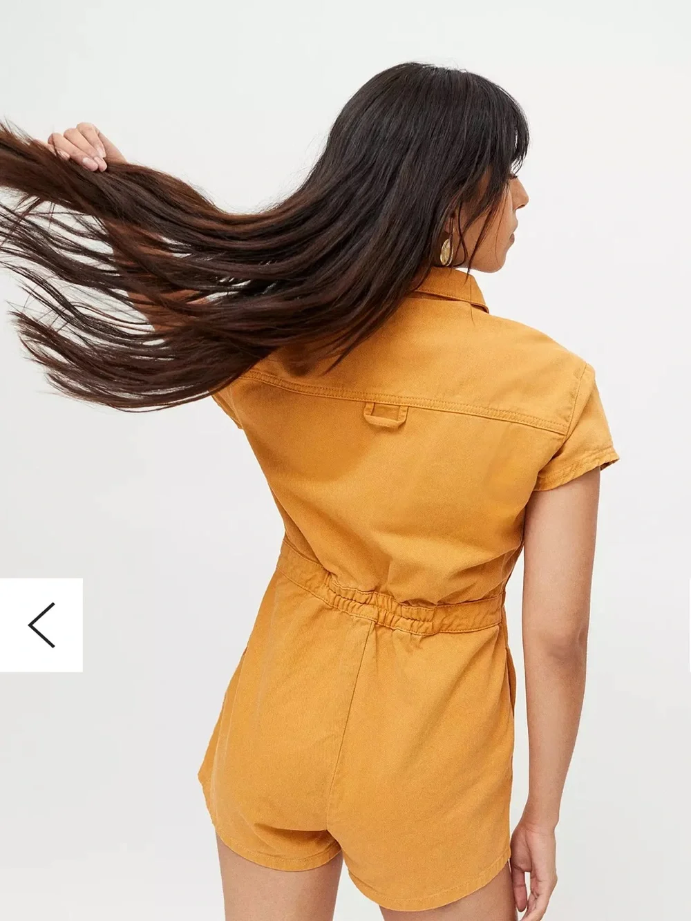 BDG Urban Outfitters Denim Utility Romper / Jumpsuit, Size XS, NWOT, $95 MSRP - Picture 2 of 11